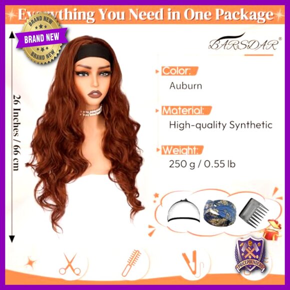 Human Hair Clip In Bangs Headband Wig Body Wave Reusable main image 4